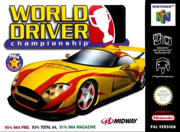 World Driver Championship (Europe) (En,Fr,De,Es,It) box cover front